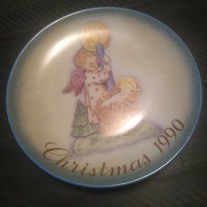 Hummel, collectable plate, CHRISTMAS, 1990